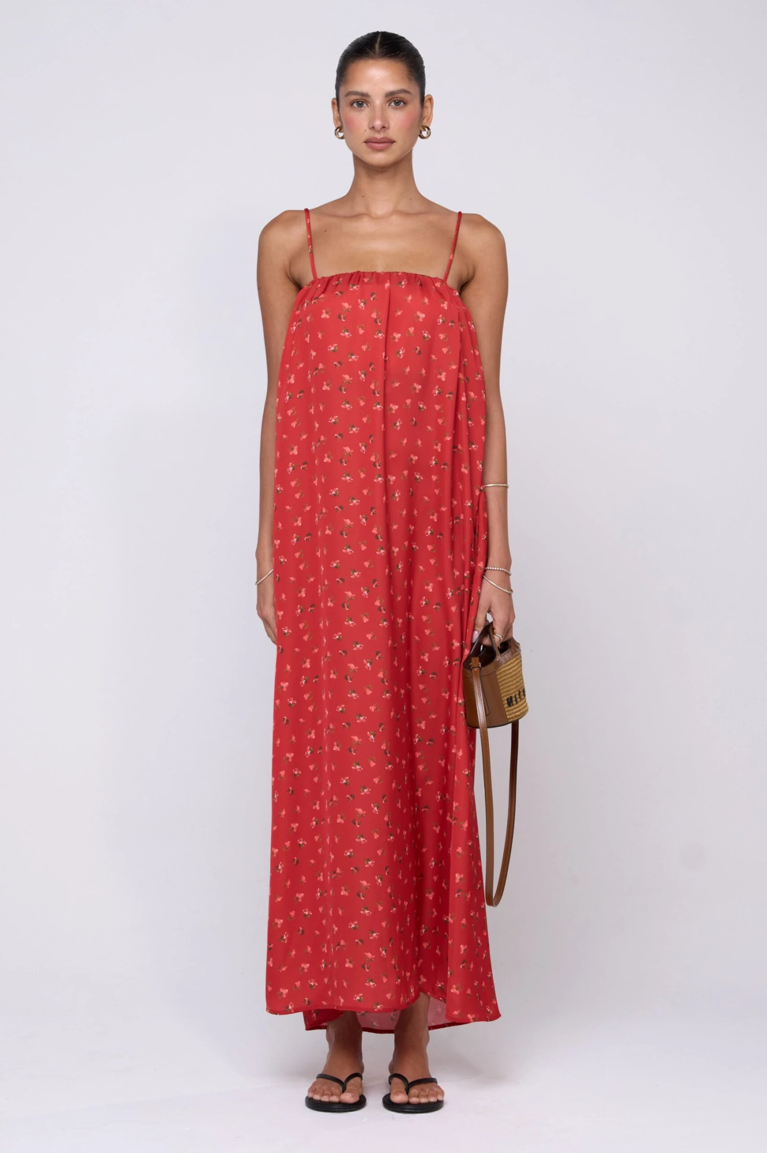 Faye Dress In Cayenne 3 Faye Dress In Cayenne