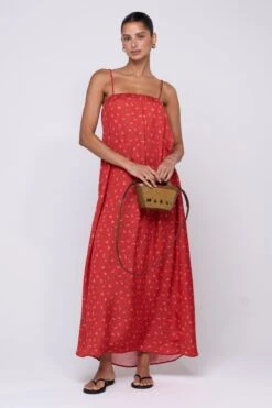 Faye Dress In Cayenne 9 Faye Dress In Cayenne -Resa BrunaResa2164