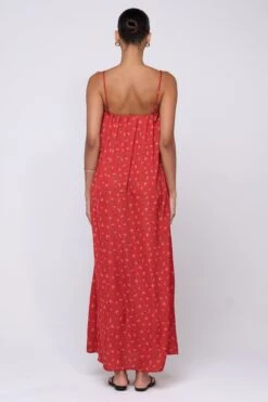 Faye Dress In Cayenne 8 Faye Dress In Cayenne -Resa BrunaResa2190