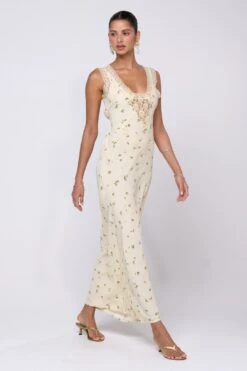 Resa -Resa aimee dress in beurre 163821