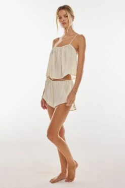 Blair Top In Vanilla -Resa blair top in vanilla 360131