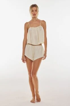 Blair Top In Vanilla -Resa blair top in vanilla 472076