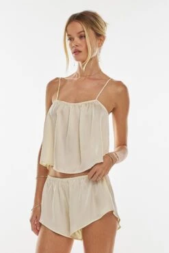 Blair Top In Vanilla