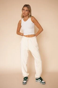 Bodhi Sweatpants In Bone -Resa bodhi sweat pants in bone 824090