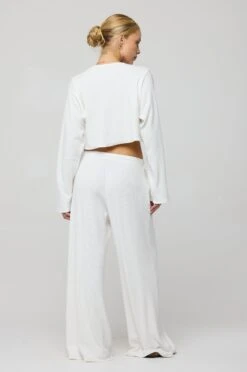 Boyfriend Crop Rib In White 9 Boyfriend Crop Rib In White -Resa boyfriend crop rib in white 939518
