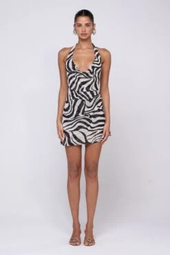 Bruna Dress In Tigris