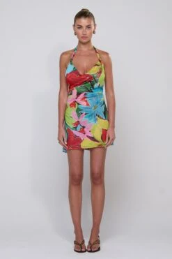 Bruna Dress In Tropicana -Resa bruna dress in tropicana 138191
