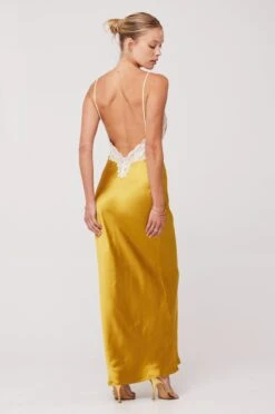 Celine Dress In Gold -Resa celine dress in gold 527062