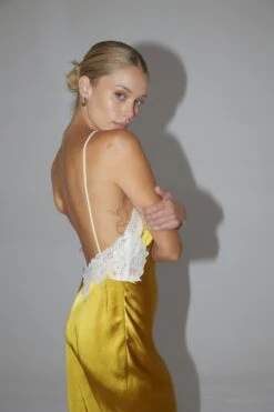 Celine Dress In Gold -Resa celine dress in gold 673473