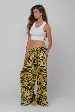 Chase Mesh Pant In Lioness -Resa chase mesh pant in lioness 457586