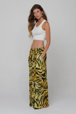 Chase Mesh Pant In Lioness -Resa chase mesh pant in lioness 728180