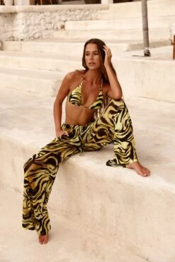 Chase Mesh Pant In Lioness -Resa chase mesh pant in lioness 801467