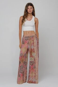 Chase Mesh Pant In Saloon