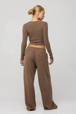 Chase Rib Pant In Chai -Resa chase rib pant in chai 669193