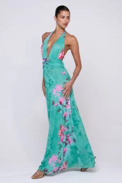 Chelsea Maxi Dress In Clearwater -Resa chelsea maxi dress in clearwater 377320