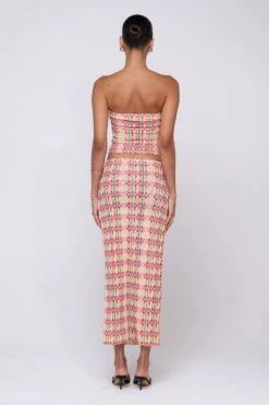 Clyde Mesh Skirt In Plaid 15 Clyde Mesh Skirt In Plaid -Resa clyde mesh skirt in plaid 3709894