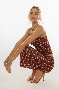 Clyde Mesh Skirt In Spice 11 Clyde Mesh Skirt In Spice -Resa clyde mesh skirt in spice 656549