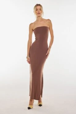 Demi Dress In Toffee Knit