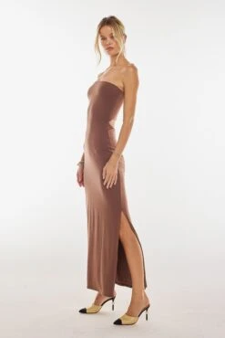 Demi Dress In Toffee Knit 10 Demi Dress In Toffee Knit -Resa demi dress in toffee knit 684880