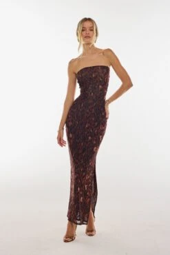 Demi Mesh Dress In Knox