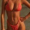 Kyle Bikini Top In Cayenne -Resa dillan bikini bottom in cayenne 717822