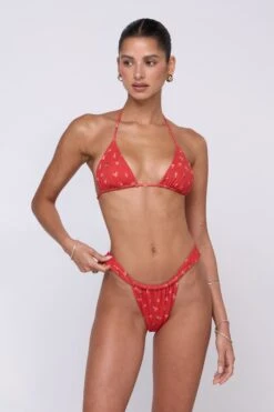 Dillan Bikini Bottom In Cayenne -Resa dillan bikini bottom in cayenne 720255 1