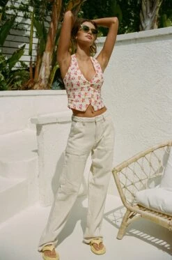 Elsa Cargo Pant In Cream 14 Elsa Cargo Pant In Cream -Resa elsa cargo pant 445042