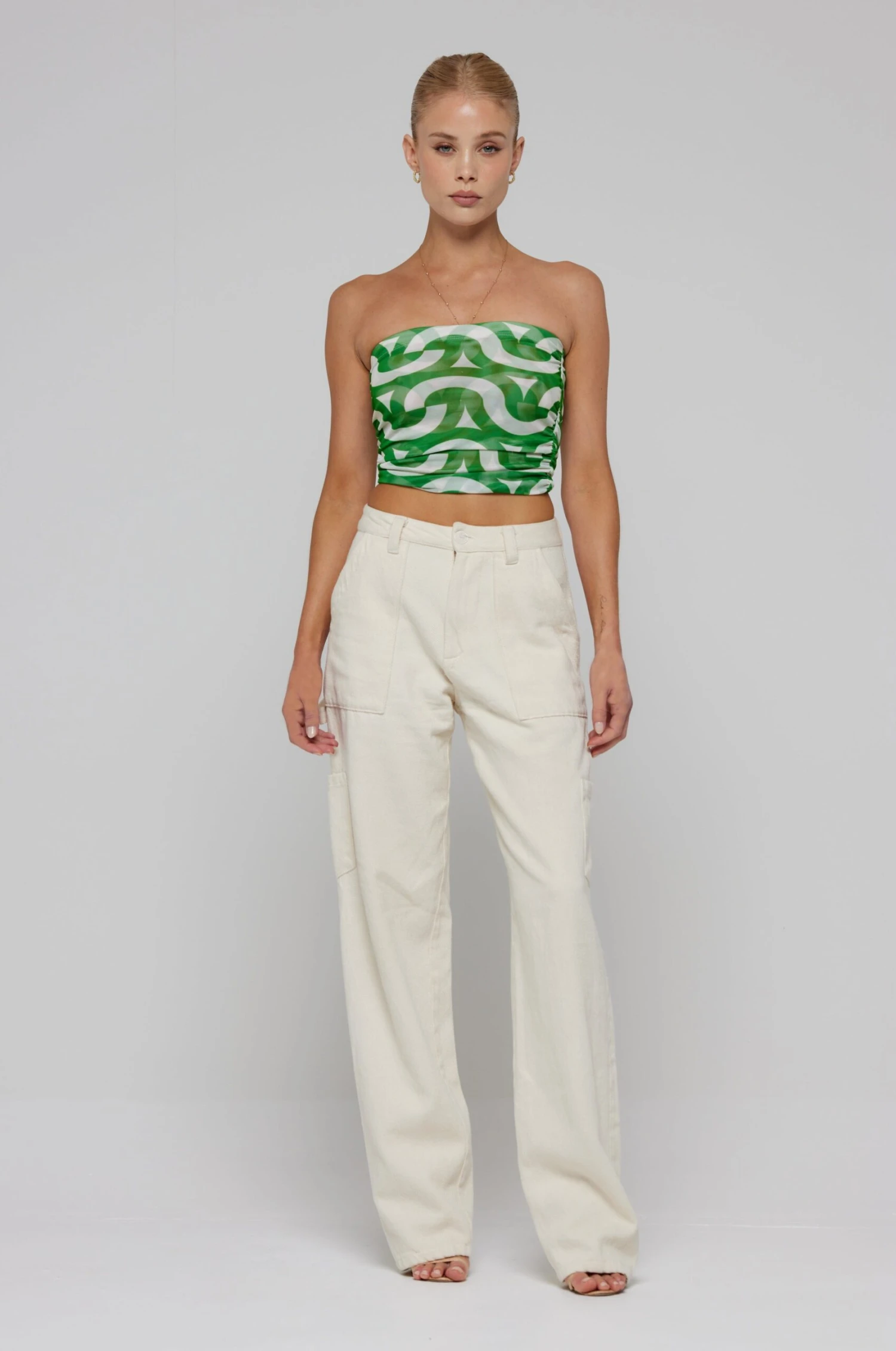 Elsa Cargo Pant In Cream 3 Elsa Cargo Pant In Cream