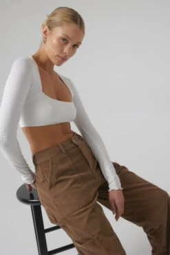 Elsa Cargo Pant In Espresso -Resa elsa cargo pant in espresso 480859