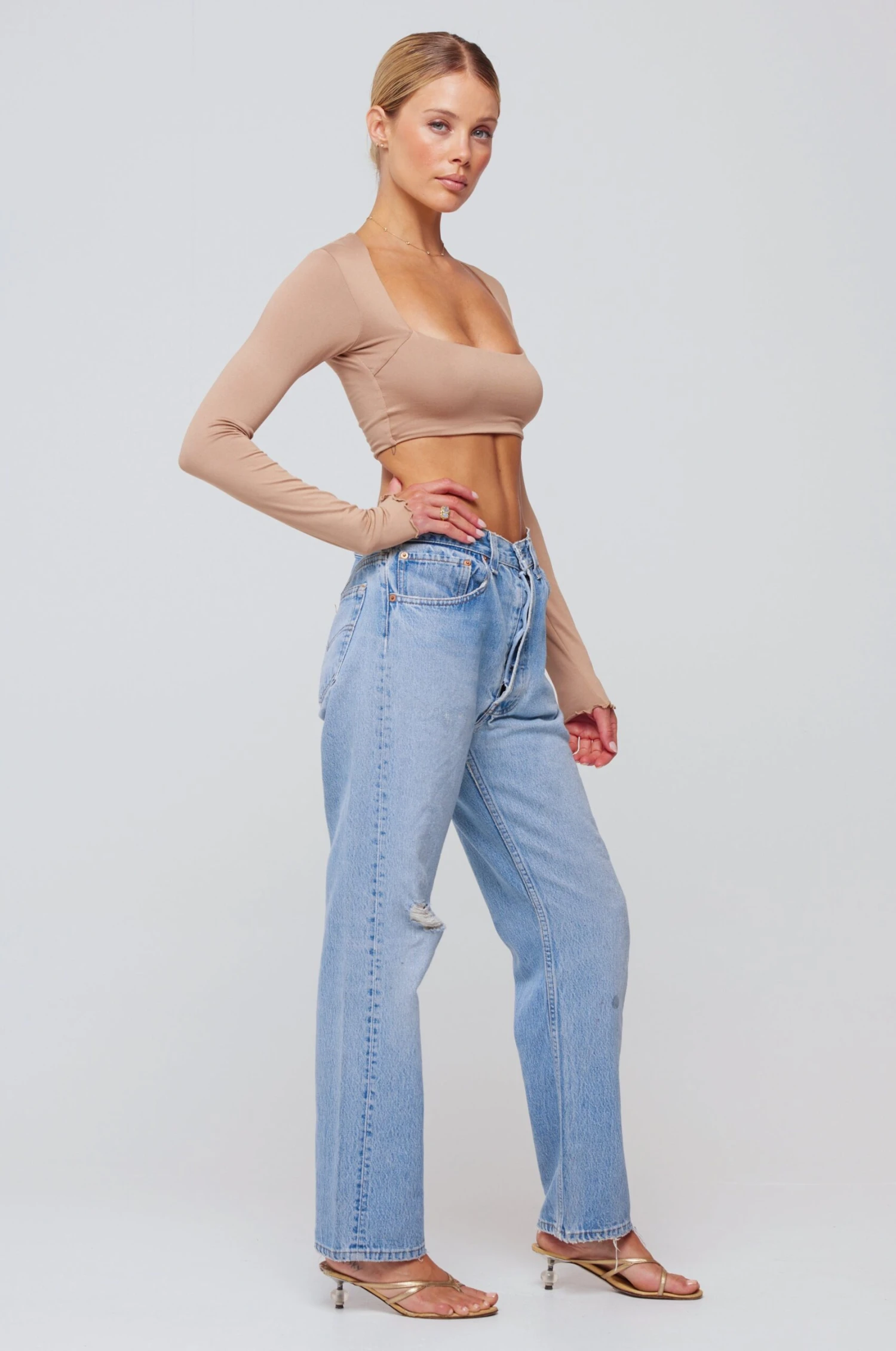 Emily Top In Nude 5 Emily Top In Nude - Image 3