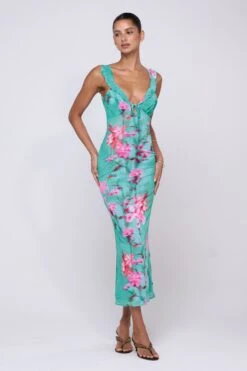 Goldie Dress In Clearwater -Resa goldie dress in clearwater 885218