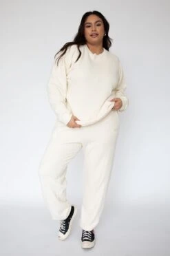 Gunner Sweatshirt In Bone -Resa gunner sweatshirt in bone 156051