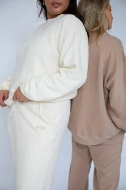 Gunner Sweatshirt In Bone -Resa gunner sweatshirt in bone 295396