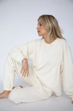 Gunner Sweatshirt In Bone