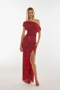 Gwen Dress In Red Currant -Resa gwen dress in red currant 519323