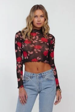 Ida Top In Rosa