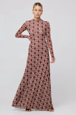 Lyon Dress In Coco -Resa lyon dress in coco 868763