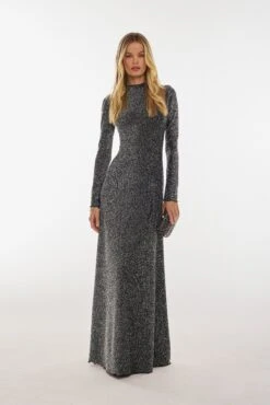 Lyon Dress In Graphite -Resa lyon dress in graphite 526482