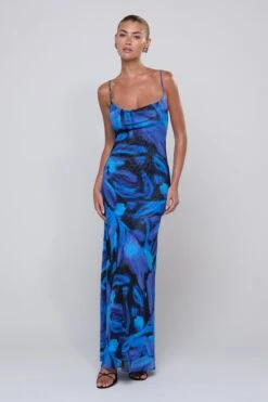 Margot Mesh Maxi In Lagoon -Resa margot mesh maxi in lagoon 219478