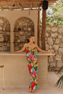 Margot Mesh Maxi In Tropicana -Resa margot mesh maxi in tropicana 242904