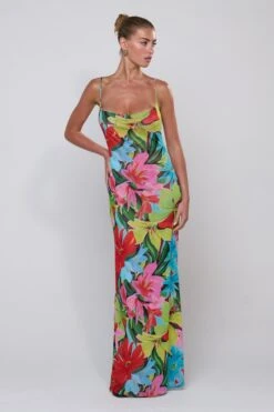 Margot Mesh Maxi In Tropicana -Resa margot mesh maxi in tropicana 473360