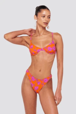 Matty Bikini Top In Mandarin