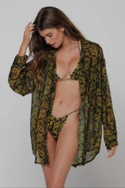 Monica Chiffon Blouse In Sorrento -Resa monica chiffon blouse in sorrento 551871