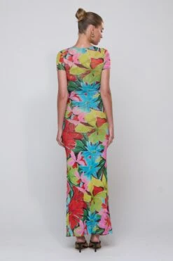 Nari Dress In Tropicana -Resa nari dress in tropicana 313146