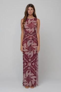 Paige Dress In Bronco -Resa paige dress in bronco 786202