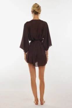 Pamela Robe In Chocolate -Resa pamela robe in chocolate 349906