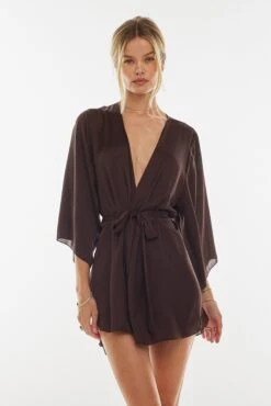 Pamela Robe In Chocolate -Resa pamela robe in chocolate 637868