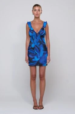Reese Mini Dress In Lagoon -Resa reese mini dress in lagoon 327954