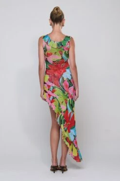 Rhonda Dress In Tropicana -Resa rhonda dress in tropicana 205421