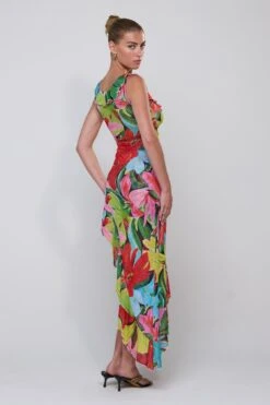 Rhonda Dress In Tropicana -Resa rhonda dress in tropicana 208738